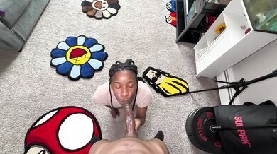She Wanted To Suck The Nut Out My BBC, And She Did!