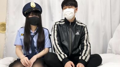 Handcuffed Police Costume Play Girlfriend and Situation Fuck.