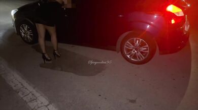 Honey I want to be a prostitute on the street make me fuck by a stranger in the car. Amateur cuckold