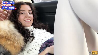 Ex-girlfriend asks me to fuck her one last time before breaking up in a car in public - Cumwalk
