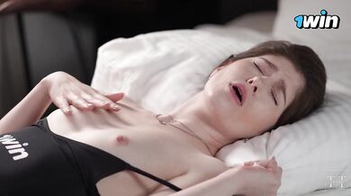 Close-up. Sensual sex of a couple in love