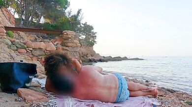 INFIDELITY DAY - I cheat on my husband on the beach by fucking with a stranger