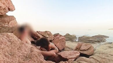 INFIDELITY DAY - I cheat on my husband on the beach by fucking with a stranger