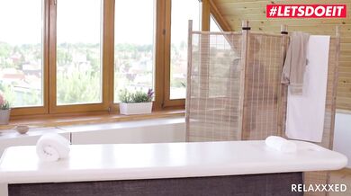 RELAXXXED - Oily Massage Turns Into Hardcore Sex For European Babe Barra Brass