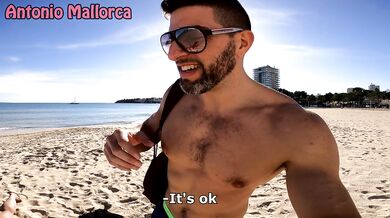 Picking Up A Big ASS CUBAN From The Public BEACH - Rosie Cage