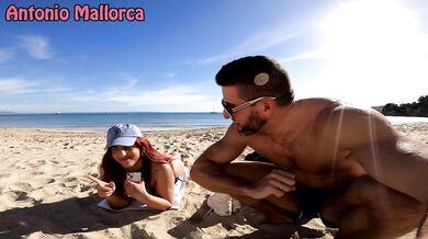 Picking Up A Big ASS CUBAN From The Public BEACH - Rosie Cage