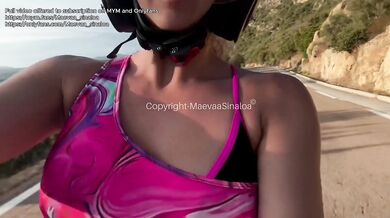 REAL AMATEUR - I fuck my best friend on a public beach and creampie her pussy