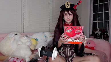 SFW ASMR Valentine’s Date Night with Hutao from Genshin Impact