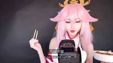 SFW ASMR Yea Miko reading story for you!
