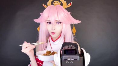 SFW ASMR Yea Miko reading story for you!