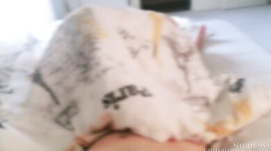 Asian Girlfriend Waking You Up with a Blowjob and Begging for Sex - NicoLove