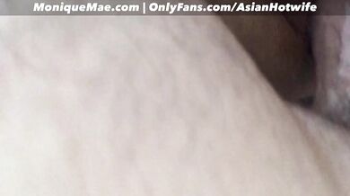 Proved to my hubby I’m an Asian Hotwife by fucking this stranger and letting him creampie me!