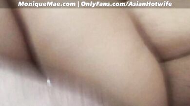 Proved to my hubby I’m an Asian Hotwife by fucking this stranger and letting him creampie me!