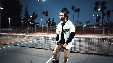 young hot latino with a big cane