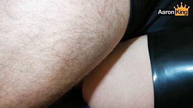 Messy Bareback Fuck of a Rubber Sub Cum Dump
