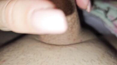 Will he go down his throat to the balls?