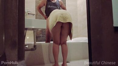 RT datang minta jatah saat mau mandi