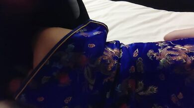 Amateur POV I want to flirt with a girl in a Chinese dress Blowjob Cunnilingus Sex Cosplay