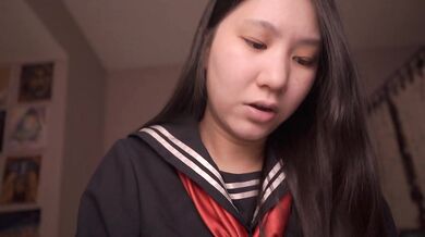 Join a cute Japanese schoolgirl studying ASMR - Ezekiel 38-40