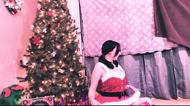 Cock and creampie for Christmas