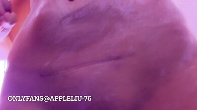155 asian milf shoot cum in tanning booth OnlyFans @ Appleliu-76