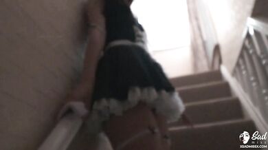Horny Chinese Maid Sad Miss Seduces Her Rich Boss in Steamy Sex Romp. Asian Porn!