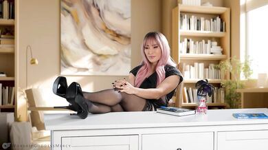 Femdom Therapy - Foot Worship For Submissive Loser Husband