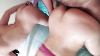 ‍THREESOME WITH THE DAUGHTER AND THE MILFRICO CACHE