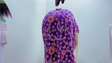 Pembantu jemur baju di ganggu majikan nakal