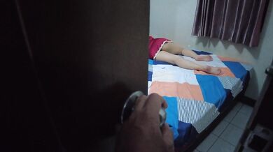 Indo terbaru ngewe pacar cantik panlok gangguin dia lagi 