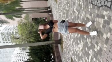 Romantic afternoon date with a playful Asian girlfrend ended up fucking in toilet