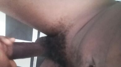I satisfied myself in the afternoon