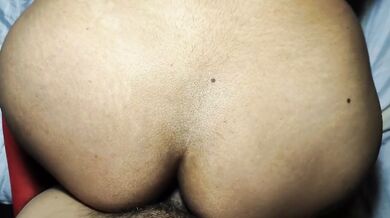 The neighbor's wife shares her ass and shows her ass hole