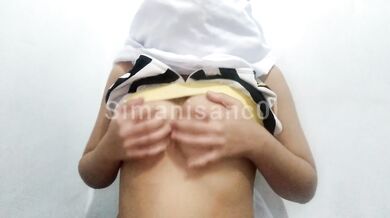 Wanita perawan hijab colmek (virgin girl hijab masturbating part 6)