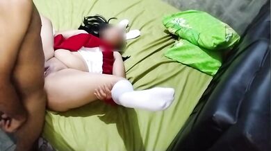 Bokep indo.Indonesia viral.Bercinta dengan adik tiri mirip dea ayu dan siskae pakai baju kelinci