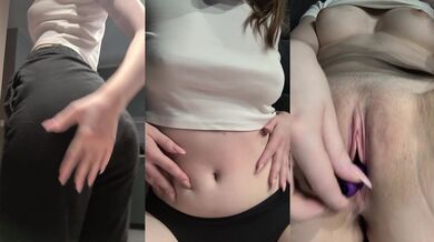 Striptease and pussy play