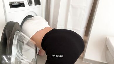 GF Got STUCK So I Gave Her My COCK + CREAMPIE! No Face Nordic Couple