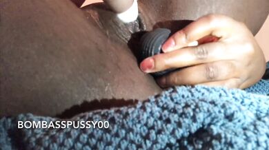 Bombasspussy00 riding monsterdildo with fake cum+ massive squirt at the end