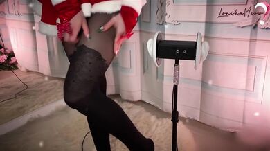 ASMR Lick,Santa Baby,Ear Lick,Ahegao Ear Lick,港女 LonikaMeow,sucking mouth sounds,舔耳 香港ASMR 廣東話arms