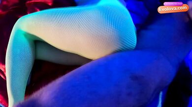 I fucked a bitch in neon tights and came on her