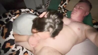 I take my husband's penis in my mouth so that he can fill me with his cum afterwards... what a slut...
