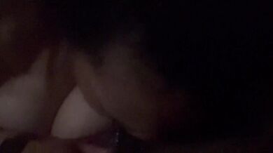 Step Sister Big Booty Redbone MILF loud deep throat training