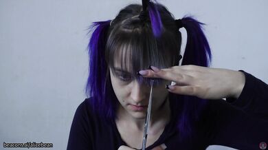 Haircut - Trimming my fringe