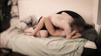 Please fill me up ;) Couple in love hot sex no condom