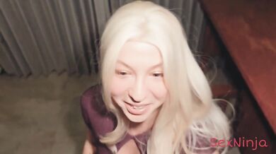 Office Bimbo says she Has a Boyfriend but Lets her Boss Smash Anyway