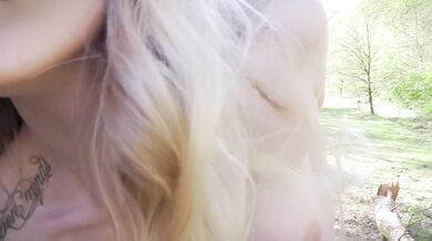 Forester fucks hot girl in the forest - Fiona Fuchs POV
