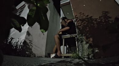 Después de darle una Mamada lo agarré a Besos