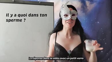 Il y a quoi dans ton sperme ?