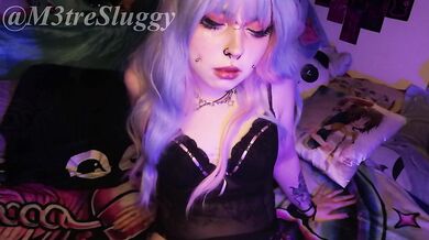 Altenative Francaise goth Nouveau test de vibro/gode je prend mon pied - M3treSluggy
