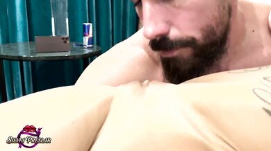 POV, I'll lick your balls and make you cum in my mouth